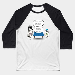 Coffee Boost Ghostly Breakfast Baseball T-Shirt